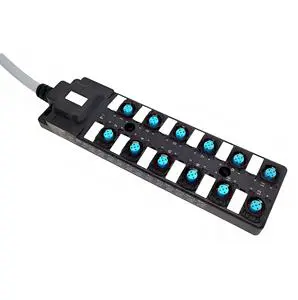 Brand New Original M12 Connector Distribution Box 4/6/8/10/12-port Proximity Switch Distributor PNP Hub IO Module in Stock