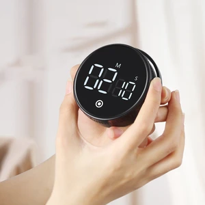 Professional Factory New Magnetic Black White Pink ABS Digital Timer for Kitchen Cooking