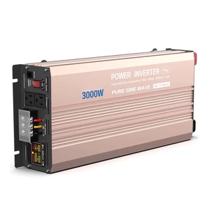 High Single Phase Power Inverter 12v 24v 48v 110v 220v Pure Sine Wave 3000w Peak 6000w 50/60 Hz 94% Efficiency Home Use