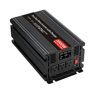 Power Inverter 500W 1000W 1500W 2000W 3000W 4000W 5000W 6000W Pure Sine Wave 12V 24V 48V 220v Power Inverter with Charger
