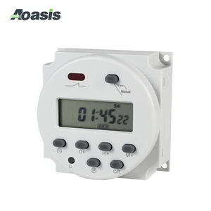 AOASIS CN101A 220V 240V 8A 16A Mini Electronic Digital Timer with Programmable Time Control Switch