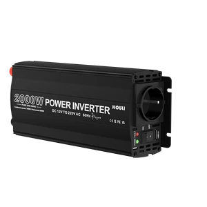 HOULI Inversor off Grid Solar Pure Sine Wave Inverter 2000w 3000W 4000W 5000W 24v Inverter 12v to 220v 2000w Eu