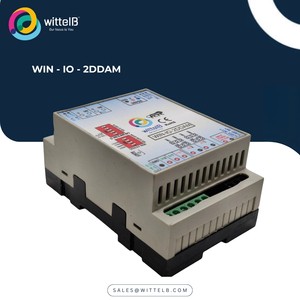 WITTELB Industrial IO Module 2 Analog Input 4 Digital Output 230V Lightweight Eco-Friendly Modbus RTU RS485/Wi-Fi