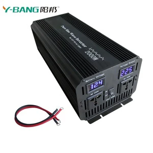 Inversor 2000W Pure Sine Wave Power Inverter 12V TO 220V/110V Dc To Ac Inverter