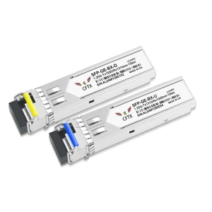 Hot Sell SFP 1.25G BIDI 1310nm/1550nm 10km 40km 80km 120km Simplex LC DOM Optical Transceiver Module