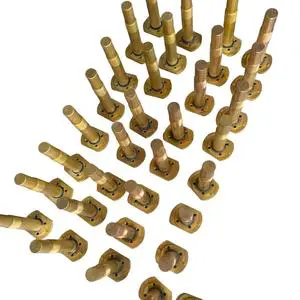 Transformer's Conductive Rods High-quality Brass Metal Transformer Bushing Accessories Durable Brass Conductive Components