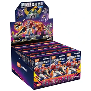 Blokees Transformers Figures Galaxy Version 08 Original Genuine Chinese Version Assemble Models Building Block Man Toy Blind Box