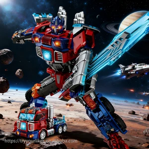 EPT Heavy ArmorTransforming Dragon Master Transformation Toys 2026 Deformation Robot Car Toy Kids with Lights and Sounds