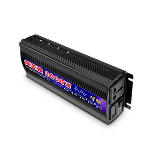1600W 2000W Pure Sine Wave Inverter DC 12V/24V48V/60V to AC 110V/220V Voltage Transformer Power Converter Car Inverter
