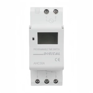 Programmable Digital Time Relay Timer Switch AC 220V/12V/24V Din Rail Mount Timers Product