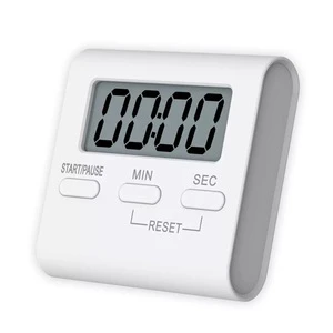 Digital Kitchen Timer Magnetic Countdown Timer with Loud Alarm Big Digits Back Stand for Cooking Classroom Teachers Not Battery