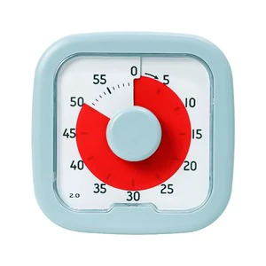 Wholesale Desk Timer Visual Timer Countdown 60 Minute Quiet Operation for Kids Study Kitchen Cooking Set Time Reminder