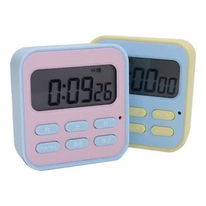 Home Bedroom Desktop Kitchen Cooking Electronic Digital Timer 2 Sets Countdown Timer with Alarm Function
