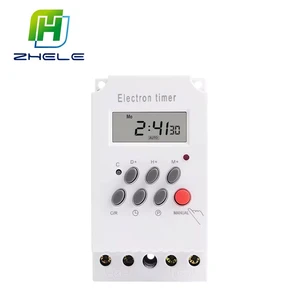 KG316T-II Time Switch AC220v Timer Din Rail LCD Digital Programmable Electronic Timer Switch Digital Timer Controller