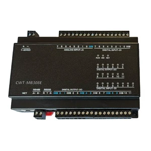 CWT-MB308E 8AI+8DI+12DO RS485 RS232 Ethernet Modbus Rtu Tcp Io Acquisition Module