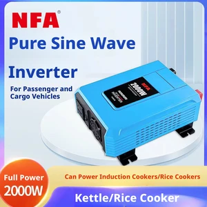 24V Special Inverter for Trucks, 24V to 220V 2000W Pure Sine Wave Inverter, NFA 24V NFA Inverter