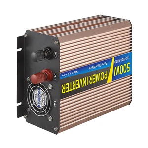 500w 2000W Inversor Power Inverter Dc 12v 24v 48v to Ac 110v 120v 220v Off Grid Solar Pure Sine Wave Inverter