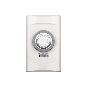 24 Hour Single Pole Mechanical in Wall Timer with ETL Listed