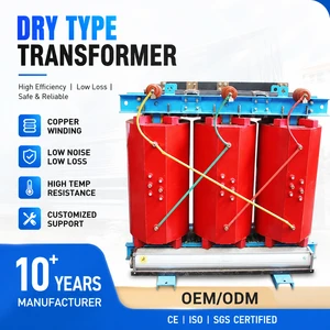 SCB10 10kV11kV35kV to400V415V 3 Phase Epoxy Resin Cast Dry Type Power Distribution Transformer 30kVA-3500kVA Manufacturer Price
