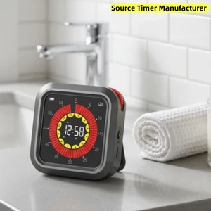 Timer Source Supplier Visual Cube Preset Countdown Pomodoro Timer Focus Accuracy Minutes Children Study Kitchen Digital Timer