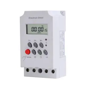 24 Hour Programmable Digital Time Switch KG316T 25A Battery Powered for Industrial Use