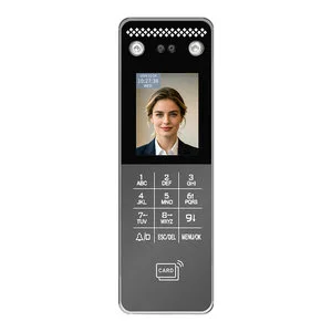 Software-Free Face Recognition Biometric Time Clock USB RFID Access Control Time Recording System