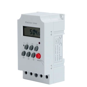 Programmable KG316T-II 12V 24V 48V 110V 220V Din Rail Digital Programmable 12v Dc Timer Switch