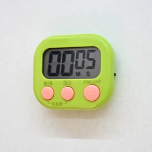 Digital Plastic Visual Learning Writing Job Dedicated Desktop Mini Positive Countdown Timer Waterproof Square Design Touch