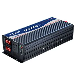 High Frequency Outdoor Inverter & Converter 4000W 12V/24V/48V 110v/220v Off-Grid Color Screen Display for DC AC