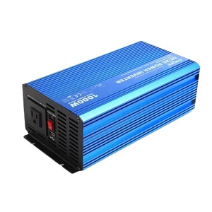 Pure Sine Wave Single Phase 1000W 12V DC 230/120V AC Power Inverter for Solar System/Household Use