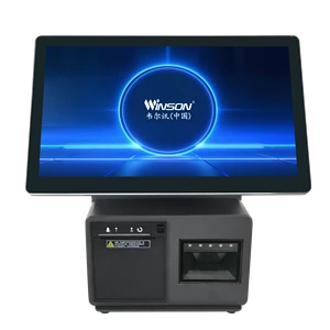 POS Manufacturers Full Set All In One Pos System Cash Registers POS Machine Built In 80mm Receipt Printer