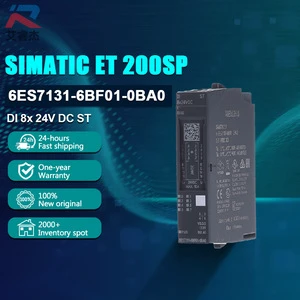 New Original SI-EMENS 6ES7131-6BF01-0BA0 Digital input module SIMATIC ET 200SP PLC Expansion module 24VDC IO module