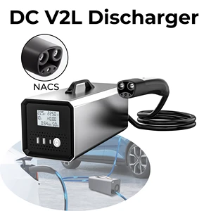 New Arrival Tesla NACS V2L Power Adapter 3.5kW Aluminum Alloy with Over 10,000 Cycles for Outdoor Emergency Power