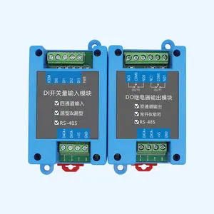 Remote IO Module Switch Digital Acquisition Relay Output DI/DO Multi-channel RS485 Communication Extension