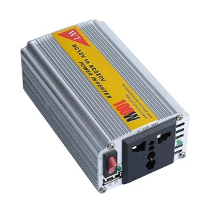 Portable Mini Inverter 100W Automotive Power Converter 12v 24v to 110v 220v Car Smallest Dc to Ac Inverter Vehicle Inverter