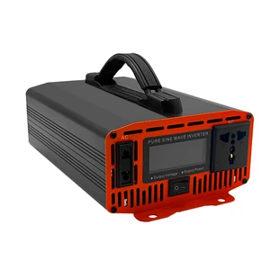 DC 12V 24 V 48V 60V 72V Power Inverter 800W AC 110V 220V 230V Pure Sine Wave Inverter for Home Appliance New Energy