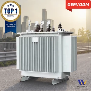 100kVA 125kVA 160kVA 200kVA Three Phase High Voltage Oil Immersed Distribution Power Transformer 110v 220v 380v 440v