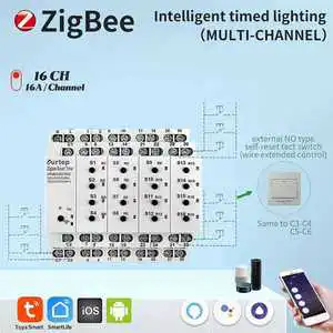 WiFi/ZigBee Multi Channels Output Smart Timer