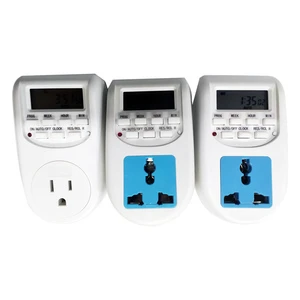 Programmable Electronic Digital LCD Display Timer Switch with Plastic Housing for Garden Water Timer and Mist Pump System