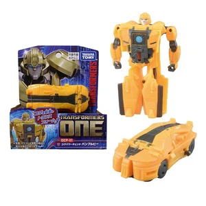 TAKARA TOMY Transformers ONE DCP-01 Bumblebee Quick Power Change Spin Changer Action Figure 2-in-1 Robot Toy Collecting Toys