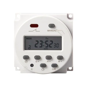 12V DC Programmable Digital Timer Switch