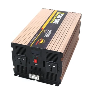 Inverter 12V 24V to 220V DC to AC 4000W Pure Sine Wave Single Phase Home Use Power Inverter