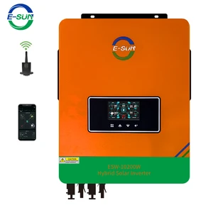 Esun Hot Sale Single Phase 10kw Hybrid Solar Inverter off Grid Solar Panel Inverter 220v With Mppt