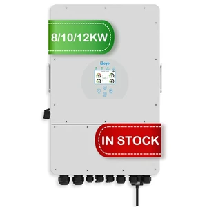 EU Warehouse Deye Hybrid Solar Inverter 12kw 3 Phase 6kw 8kw 10kw 20kw Deye SUN-12K-SG04LP3-EU for Home Solar System