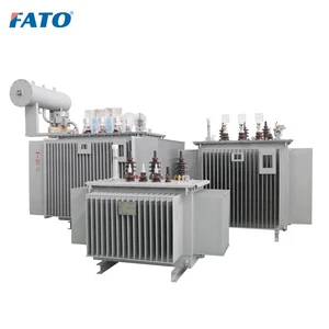 FATO 10-2500kVA 10kV Three Phase Oil Immersed Distribution Transformer S11-M Series 50/60Hz 11kV 33kV Oil Type Power Transformer