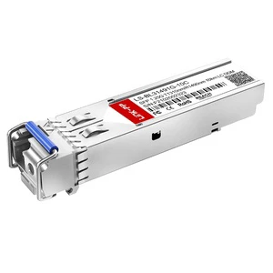 1000Base 1.25G 1310nm-TX 1490nm-RX LC DDM 10km 1G BiDi SFP Modules Optical Transceiver