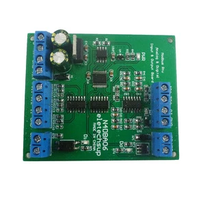 N4DBA06 8-Channel Analog Digital IO Module with RS485 Modbus RTU Protocol ADC & DAC 1 oz Copper Thickness