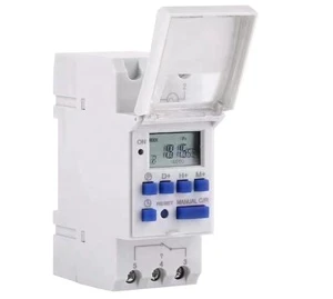 Weekly Programmable Electronic Timer AC220V 25A 16A Digital Timer Switch Relay LCD Display Control Switches