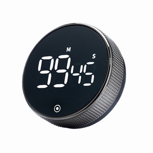High Quality Black Large LED Display Digital Kitchen Countdown Timer Magnetic Count-Down up Clock
