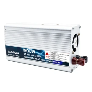 Power Inverter 1500W Modified Sine Wave Inverter 1.5Kva 12V to 220V Solar Inverter Inversor